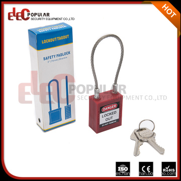 Elecpopular Best Products Cadena ajustable de cable retráctil de seguridad